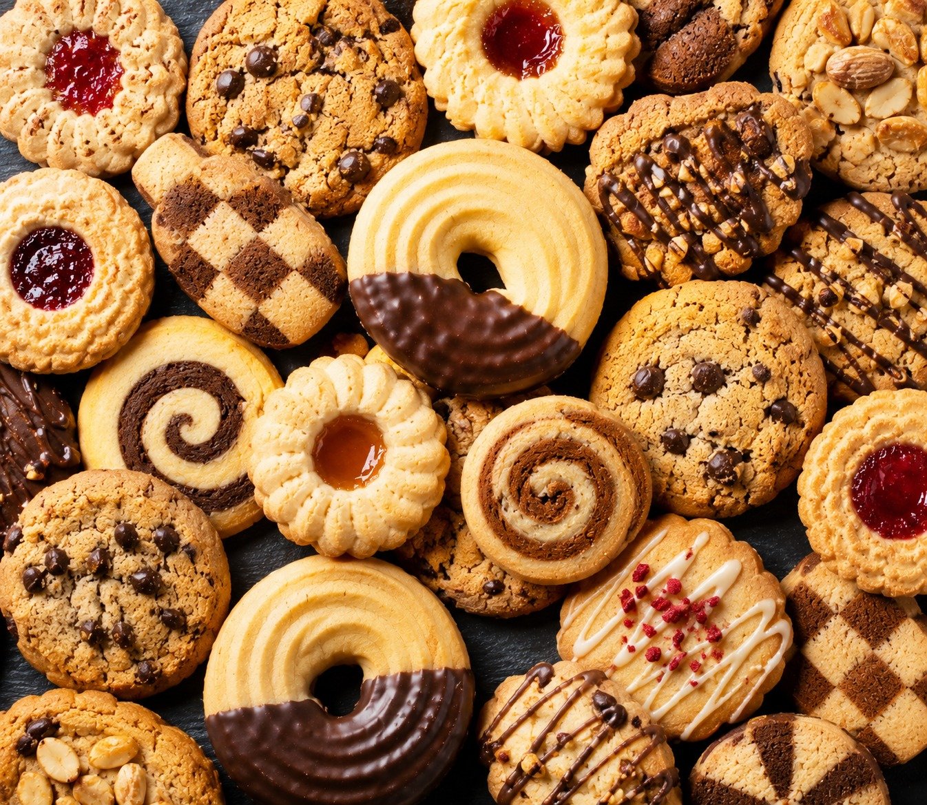 Pack doble de galletas saludables sin gluten y sin azúcar